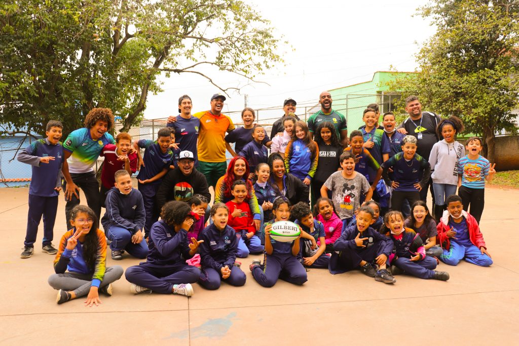 Garoto Cidadão de Heliópolis promove projeto com Seleção Brasileira de Rugby